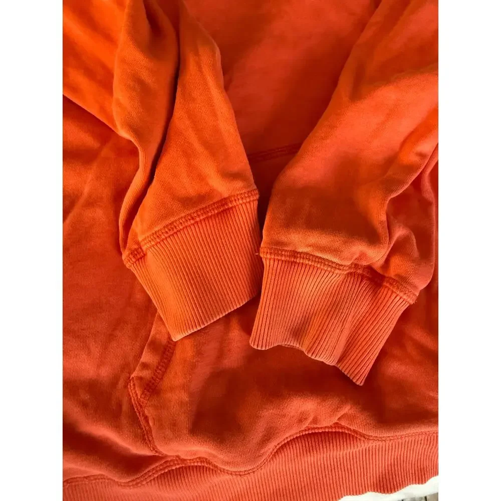Mini Boden light orange red hoodie size 13-14